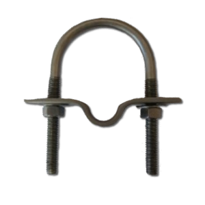 U-Bolt for Conductor or Air Terminal to Pipe Supports