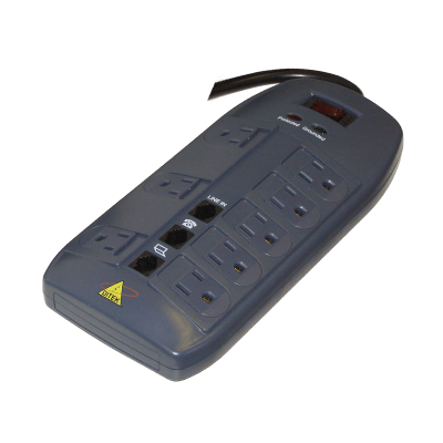 Eight Outlet Strip Surge Protection Device